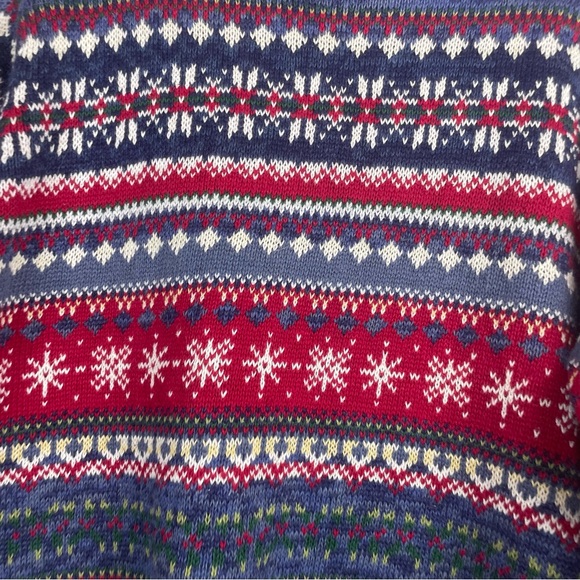 Vintage Tiara International Winter Turtleneck Sweater Size Medium - Picture 6 of 15